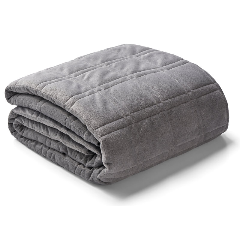 Ebern Designs Mélange Home Machine Washable Cotton Shell Weighted Throw